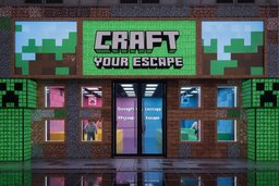 Escape room: trapped in Minecraft