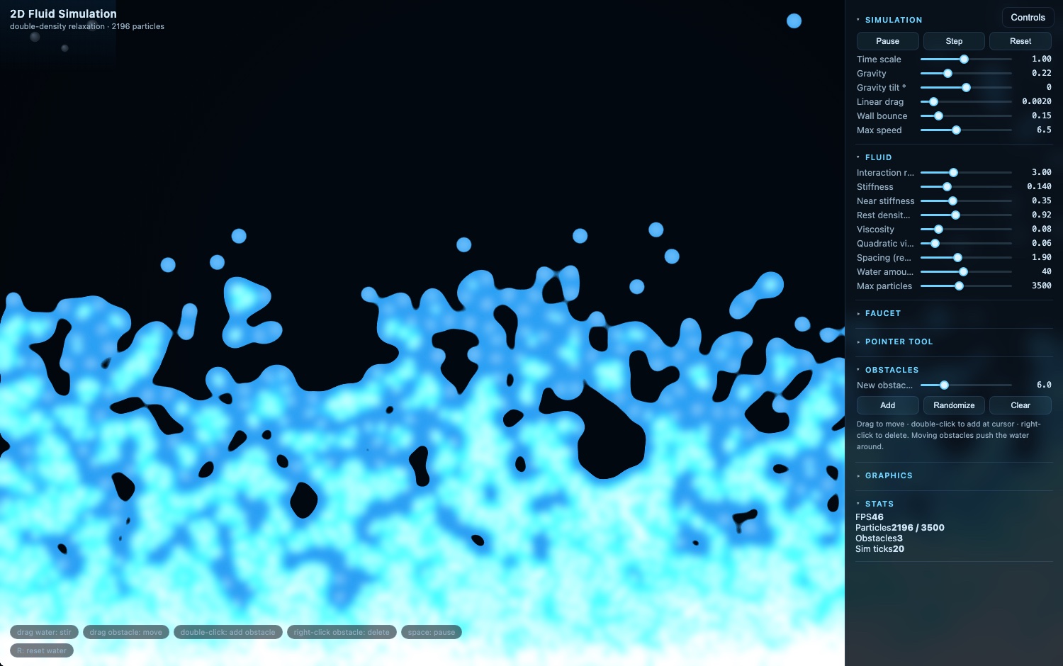 2D Fluid Simulation