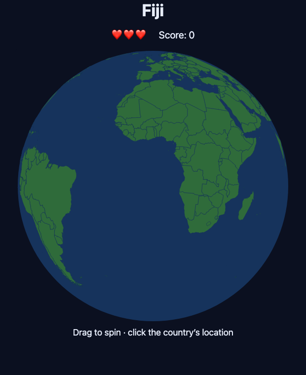 3D Geo Guess